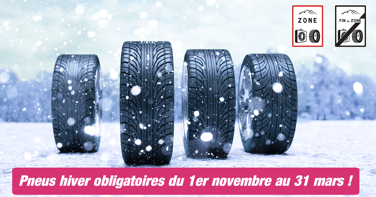 Loi Montagne pneus neige obligatoires en Alsace Autoécole Meyer