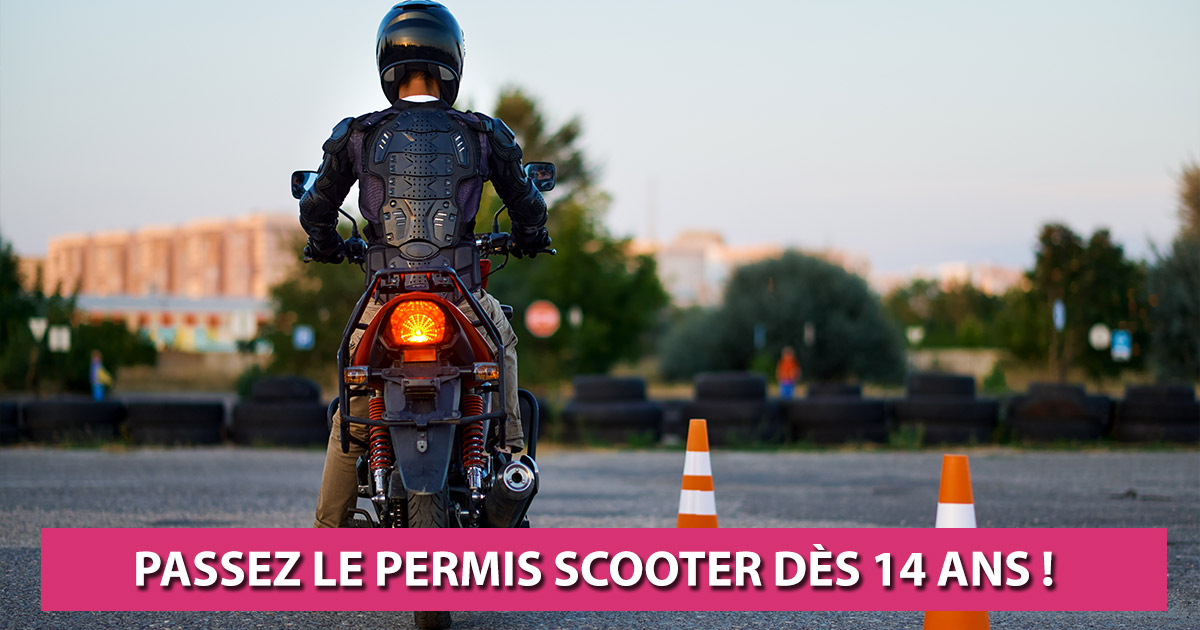 Passez le permis scooter dès 14 ans ! AutoEcole Meyer