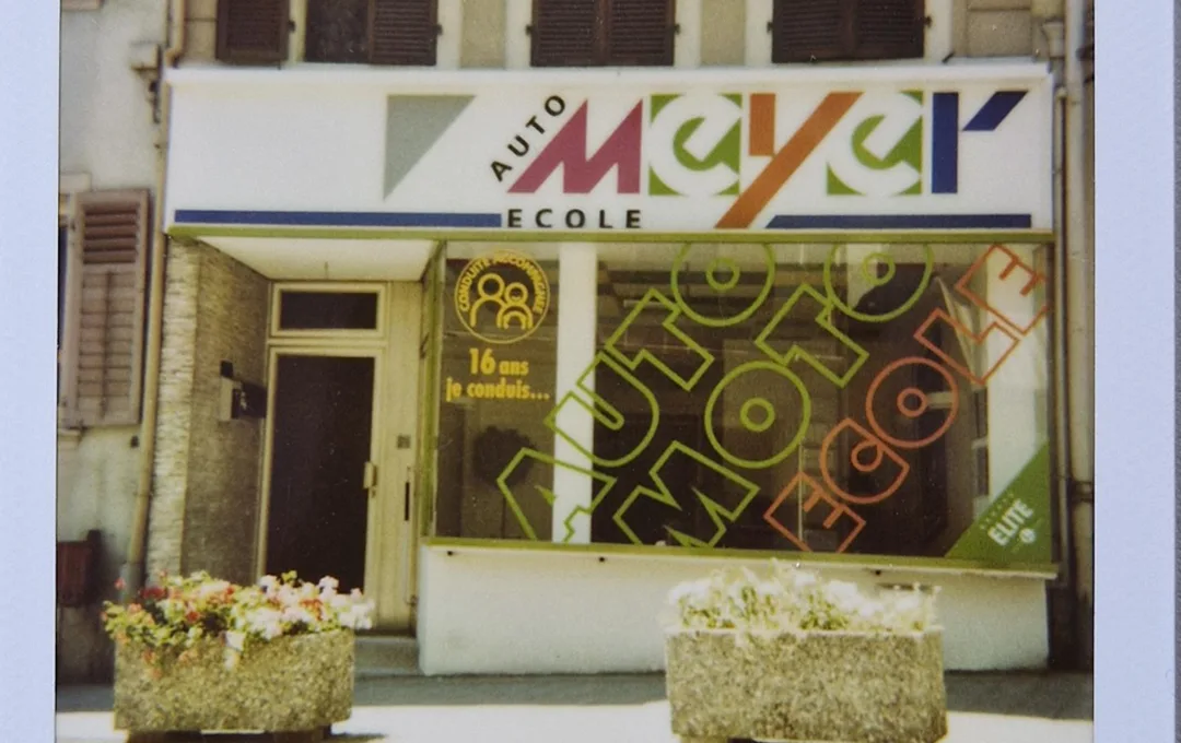 Auto-école Meyer à Altkirch en 1995